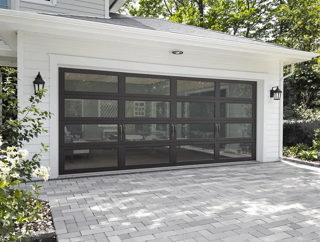 Waterford Garage Door Repair design specialist presenting custom garage door options to Waterford homeowner