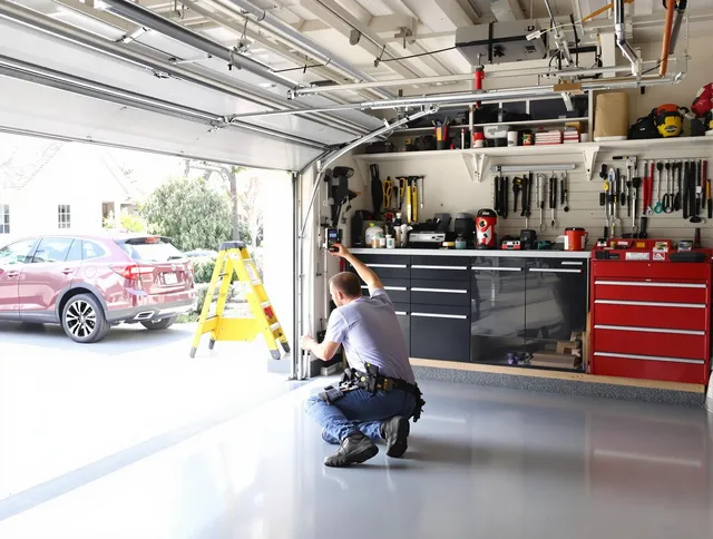 Local garage door repair service by Waterford Garage Door Repair in Waterford