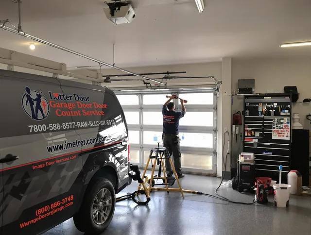 Waterford Garage Door Repair team performing same-day garage door repair in Waterford
